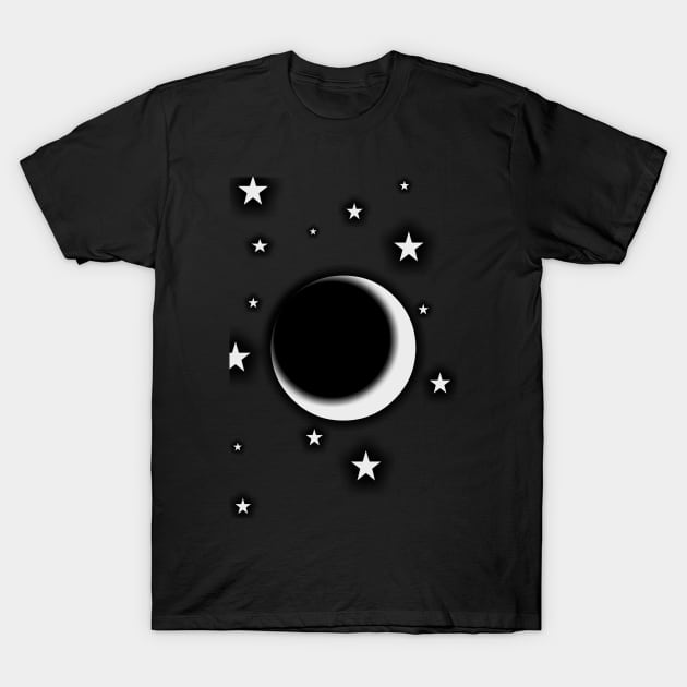 Logo Moon and star T-Shirt by Sabeb store